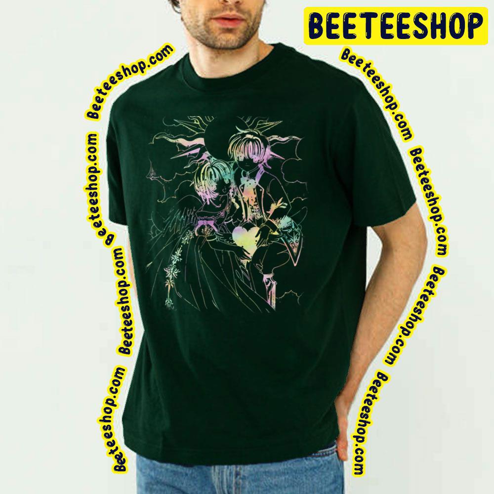 Art Sakura And Li Syaoran Card Captor Sakura Trending Unisex T-Shirt Art Sakura And Li Syaoran Card Captor Sakura Trending Unisex T-Shirt