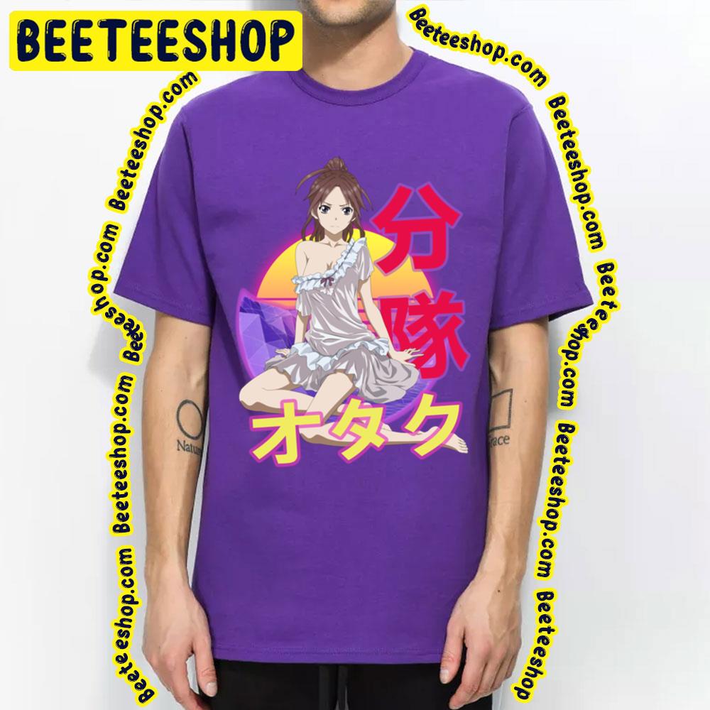 Ayase Shinomiya Guilty Crown Giruti Kuraun Retro Sunset Trending Unisex T-Shirt Ayase Shinomiya Guilty Crown Giruti Kuraun Retro Sunset Trending Unisex T-Shirt