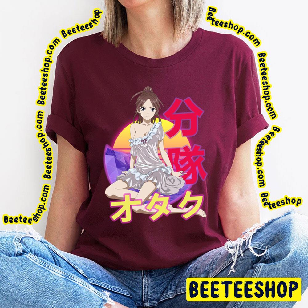 Ayase Shinomiya Guilty Crown Giruti Kuraun Retro Sunset Trending Unisex T-Shirt Ayase Shinomiya Guilty Crown Giruti Kuraun Retro Sunset Trending Unisex T-Shirt
