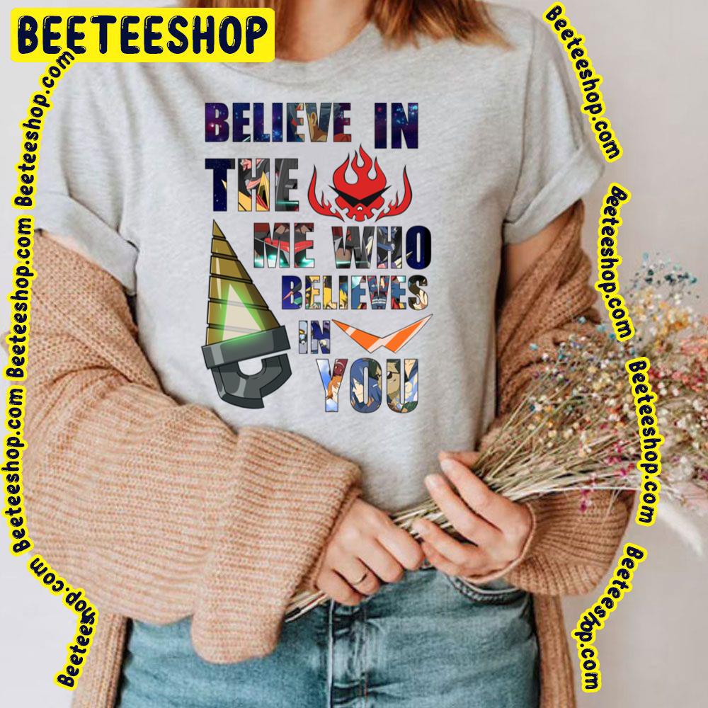 Believe In The Me Who Believe In You Tengen Toppa Gurren Lagann Kamina Quote Trending Unisex T-Shirt Believe In The Me Who Believe In You Tengen Toppa Gurren Lagann Kamina Quote Trending Unisex T-Shirt
