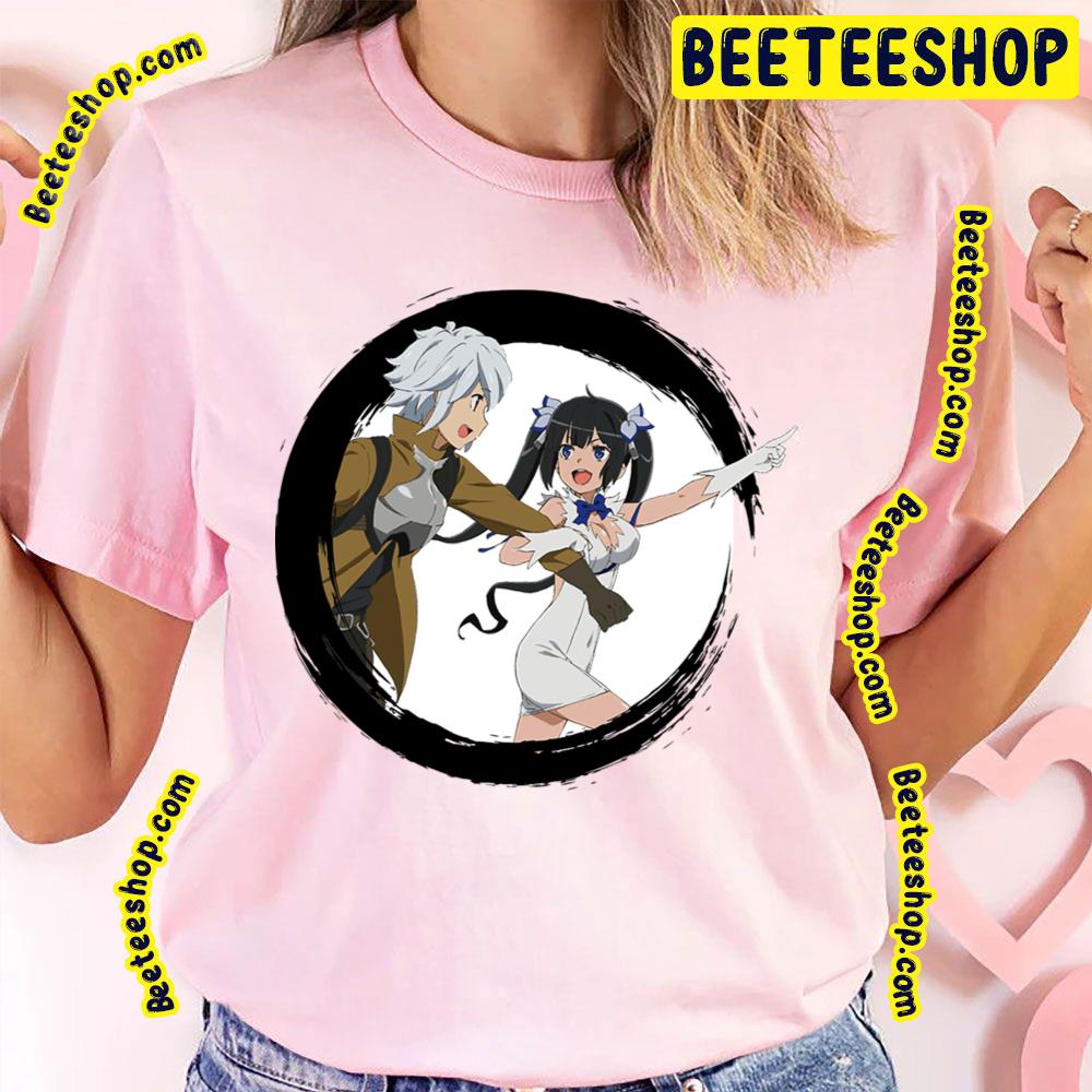 Bell And Hestia Danmachi Is It Wrong To Try To Pick Up Girls In A Dungeon Trending Unisex T-Shirt Bell And Hestia Danmachi Is It Wrong To Try To Pick Up Girls In A Dungeon Trending Unisex T-Shirt