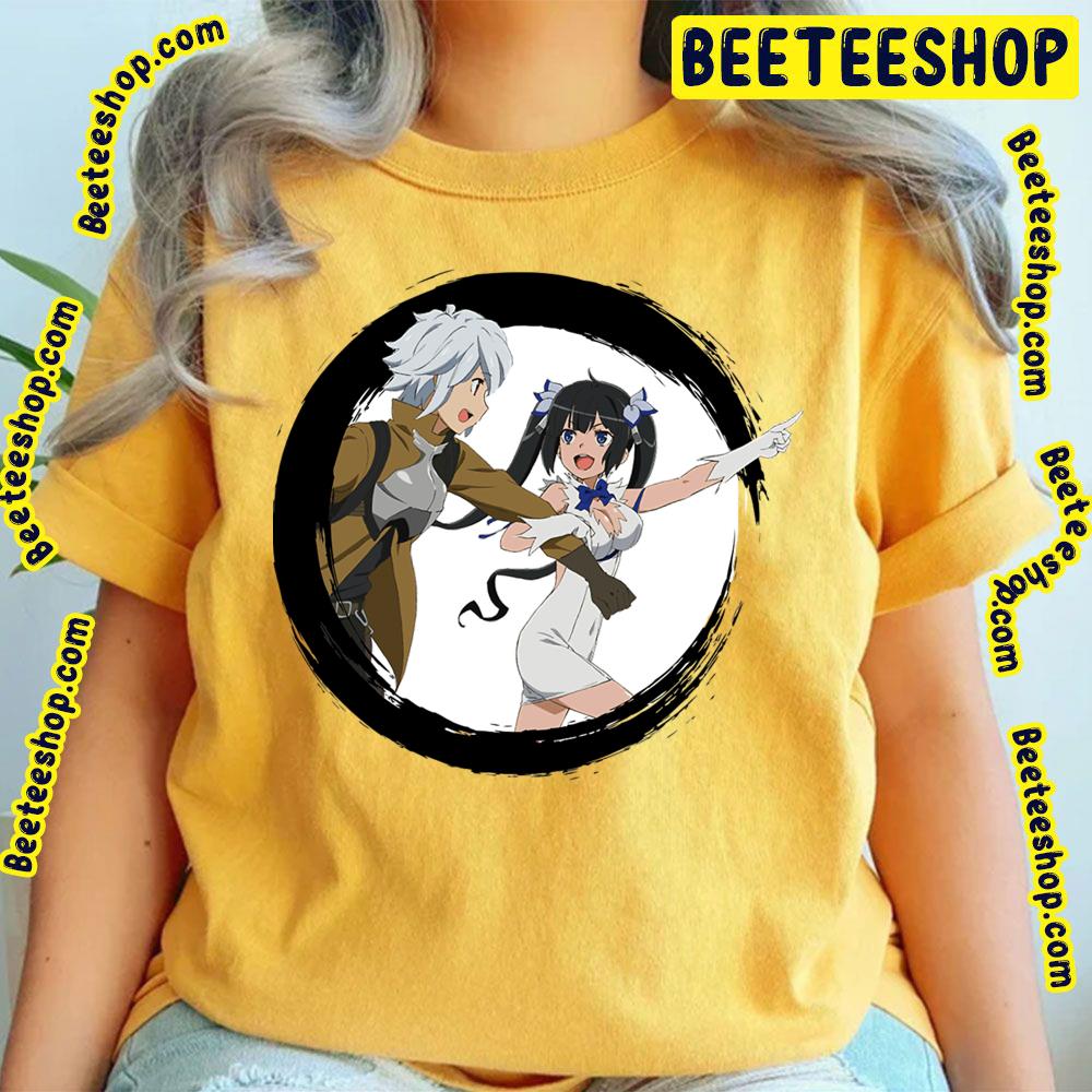 Bell And Hestia Danmachi Is It Wrong To Try To Pick Up Girls In A Dungeon Trending Unisex T-Shirt Bell And Hestia Danmachi Is It Wrong To Try To Pick Up Girls In A Dungeon Trending Unisex T-Shirt