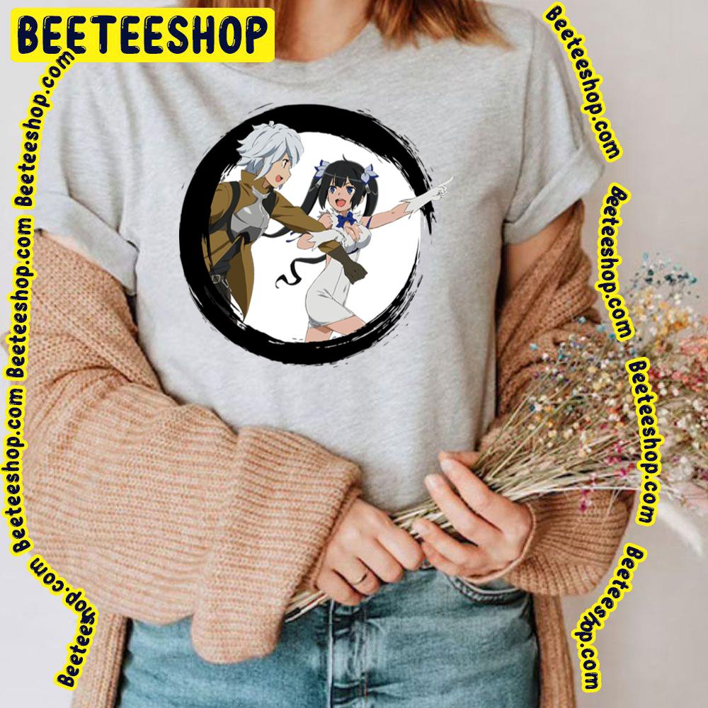 Bell And Hestia Danmachi Is It Wrong To Try To Pick Up Girls In A Dungeon Trending Unisex T-Shirt Bell And Hestia Danmachi Is It Wrong To Try To Pick Up Girls In A Dungeon Trending Unisex T-Shirt