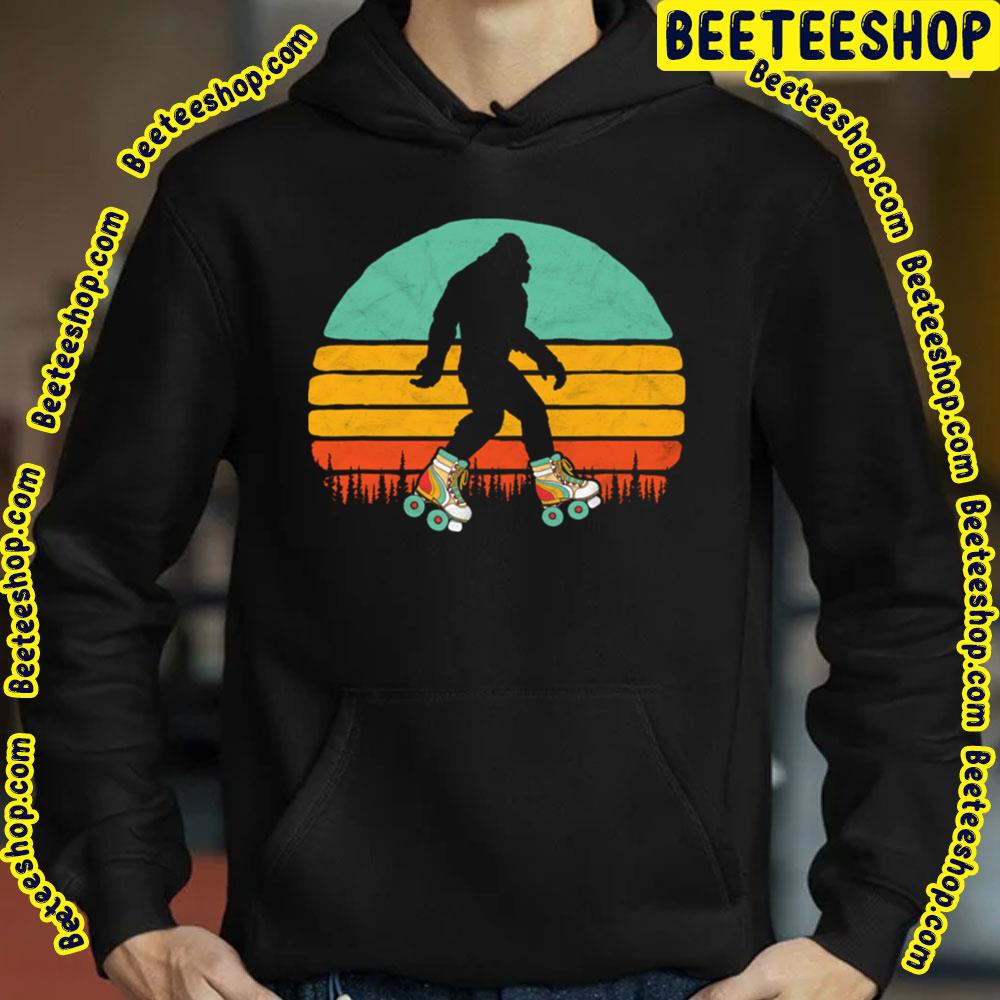 Big Foot Rolling Skate Vintage Trending Unisex T-Shirt Big Foot Rolling Skate Vintage Trending Unisex T-Shirt