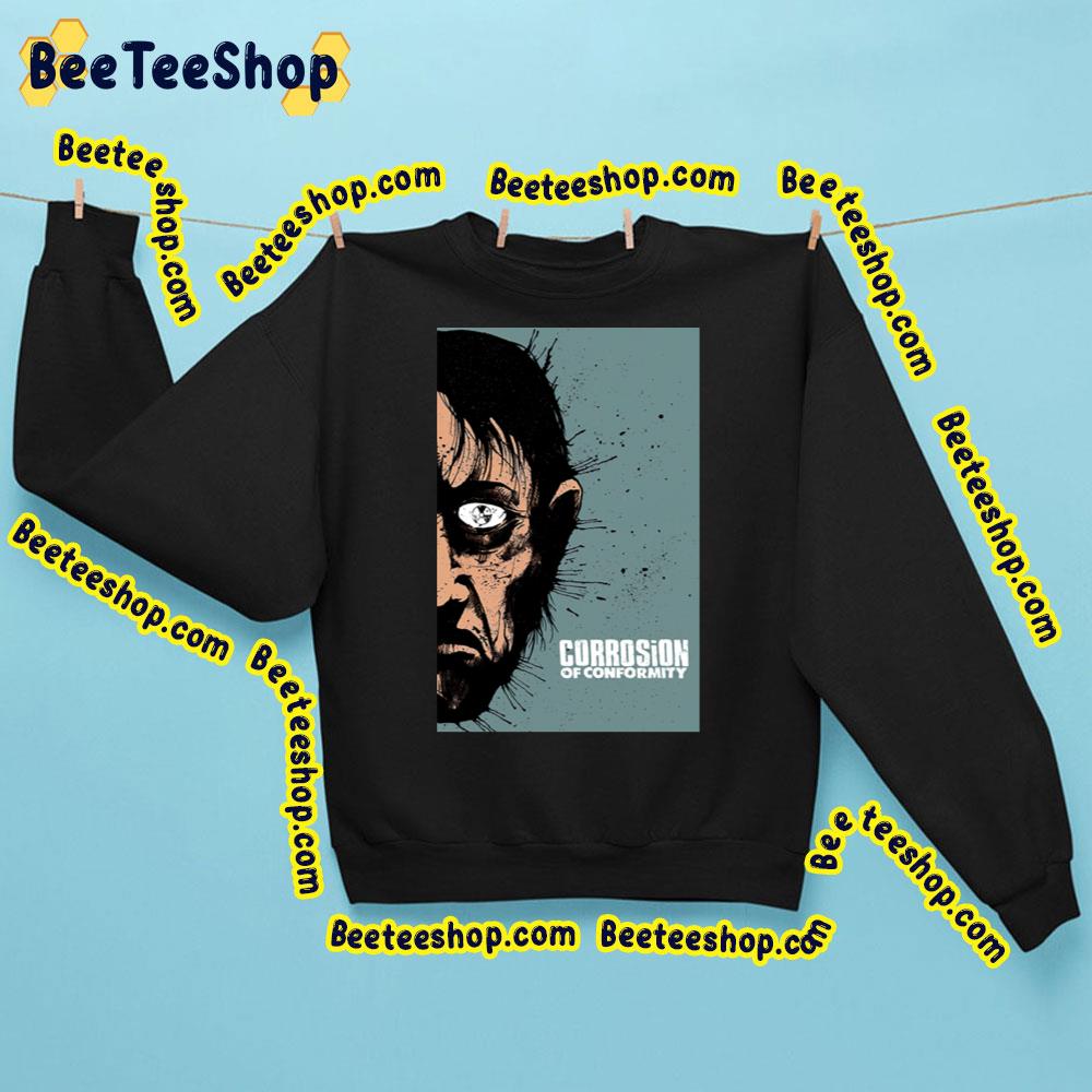Black And Blue Face Corrosion Of Conformity Trending Unisex Sweatshirt Black And Blue Face Corrosion Of Conformity Trending Unisex Sweatshirt