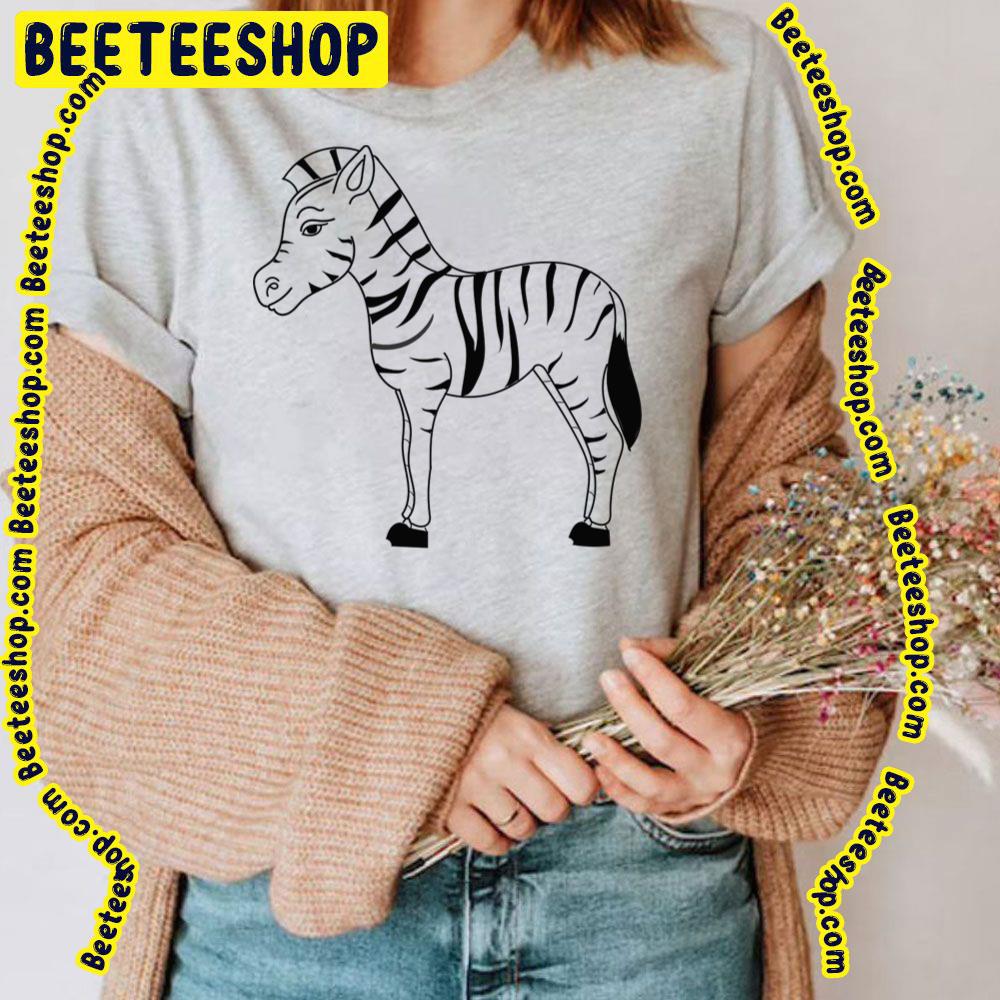 Black Line Zebra Trending Unisex T-Shirt Black Line Zebra Trending Unisex T-Shirt