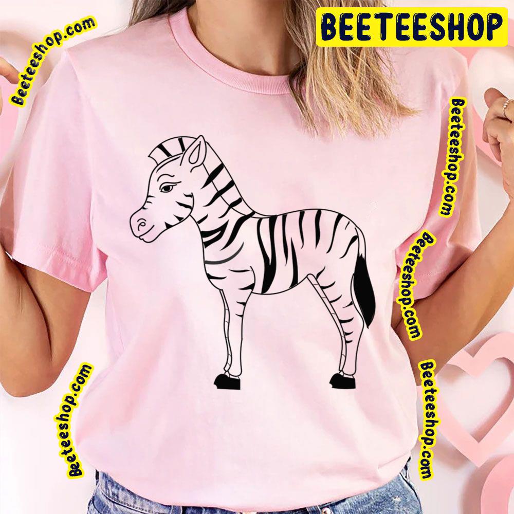 Black Line Zebra Trending Unisex T-Shirt Black Line Zebra Trending Unisex T-Shirt