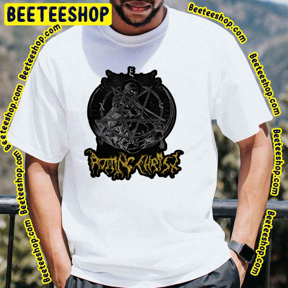 Black Petagram Rotting Christ Trending Unisex T-Shirt Black Petagram Rotting Christ Trending Unisex T-Shirt