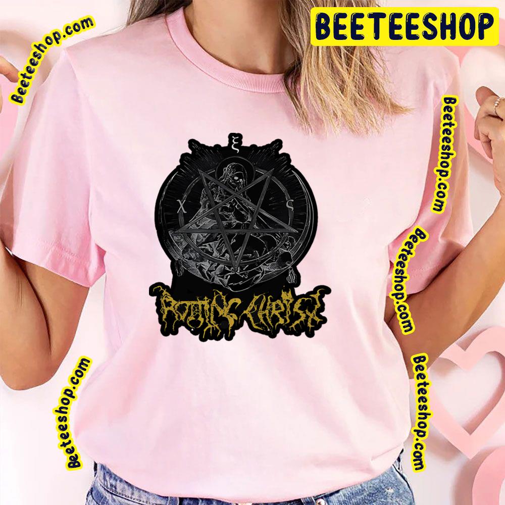 Black Petagram Rotting Christ Trending Unisex T-Shirt Black Petagram Rotting Christ Trending Unisex T-Shirt