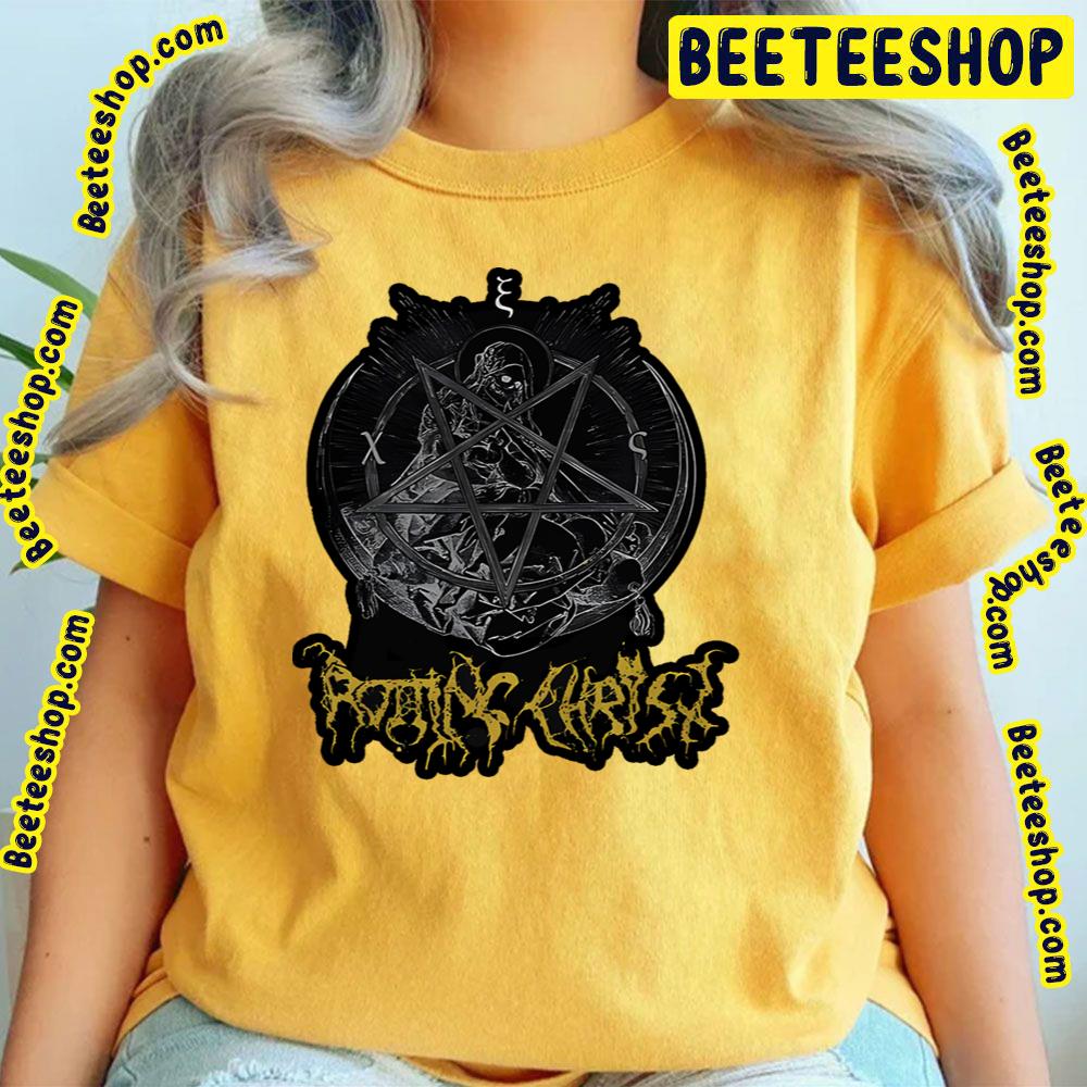 Black Petagram Rotting Christ Trending Unisex T-Shirt Black Petagram Rotting Christ Trending Unisex T-Shirt