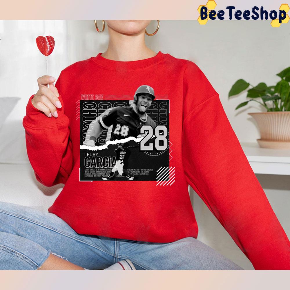 Black White Art 28 Leury Garcia Baseball Trending Unisex T-Shirt Black White Art 28 Leury Garcia Baseball Trending Unisex T-Shirt