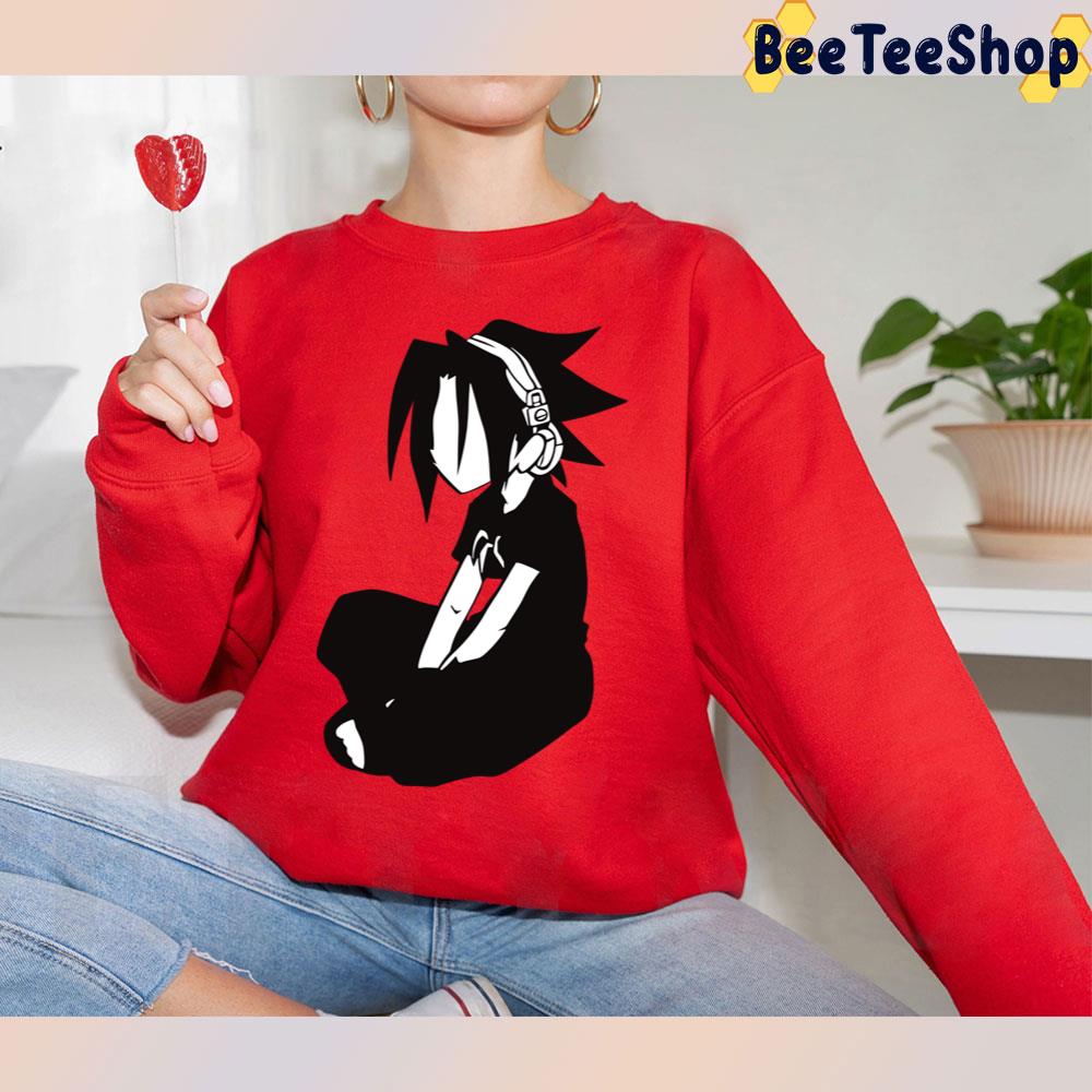 Black White Art Shaman King Yoh Asakura Trending Unisex T-Shirt Black White Art Shaman King Yoh Asakura Trending Unisex T-Shirt