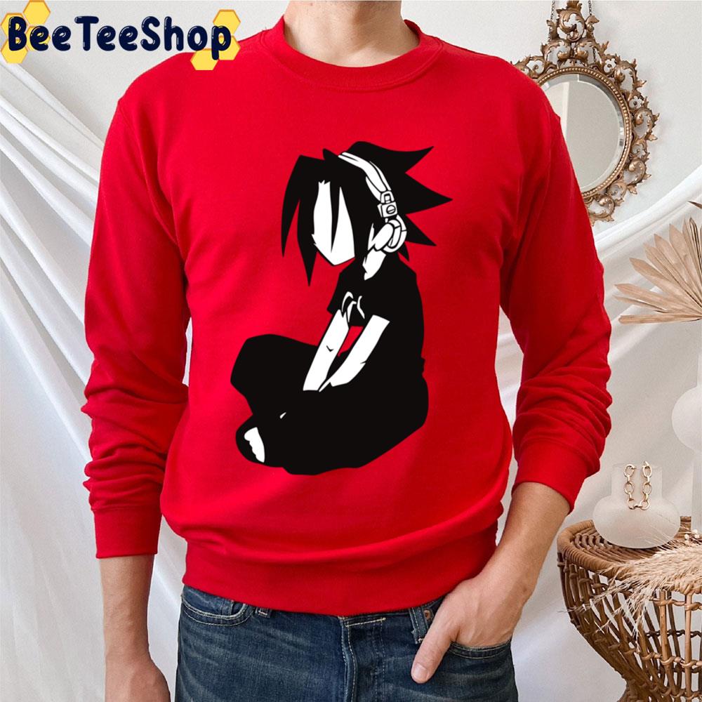 Black White Art Shaman King Yoh Asakura Trending Unisex T-Shirt Black White Art Shaman King Yoh Asakura Trending Unisex T-Shirt