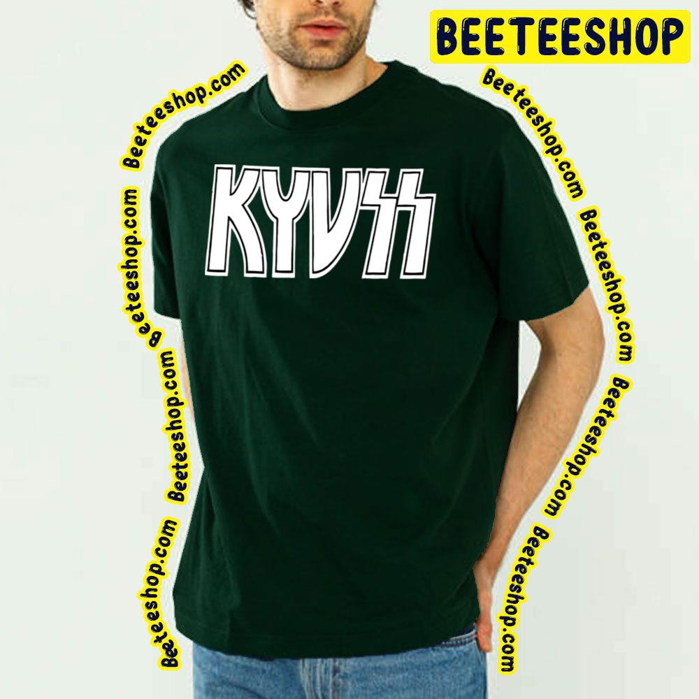 Black White Logo Kyuss Trending Unisex T-Shirt Black White Logo Kyuss Trending Unisex T-Shirt
