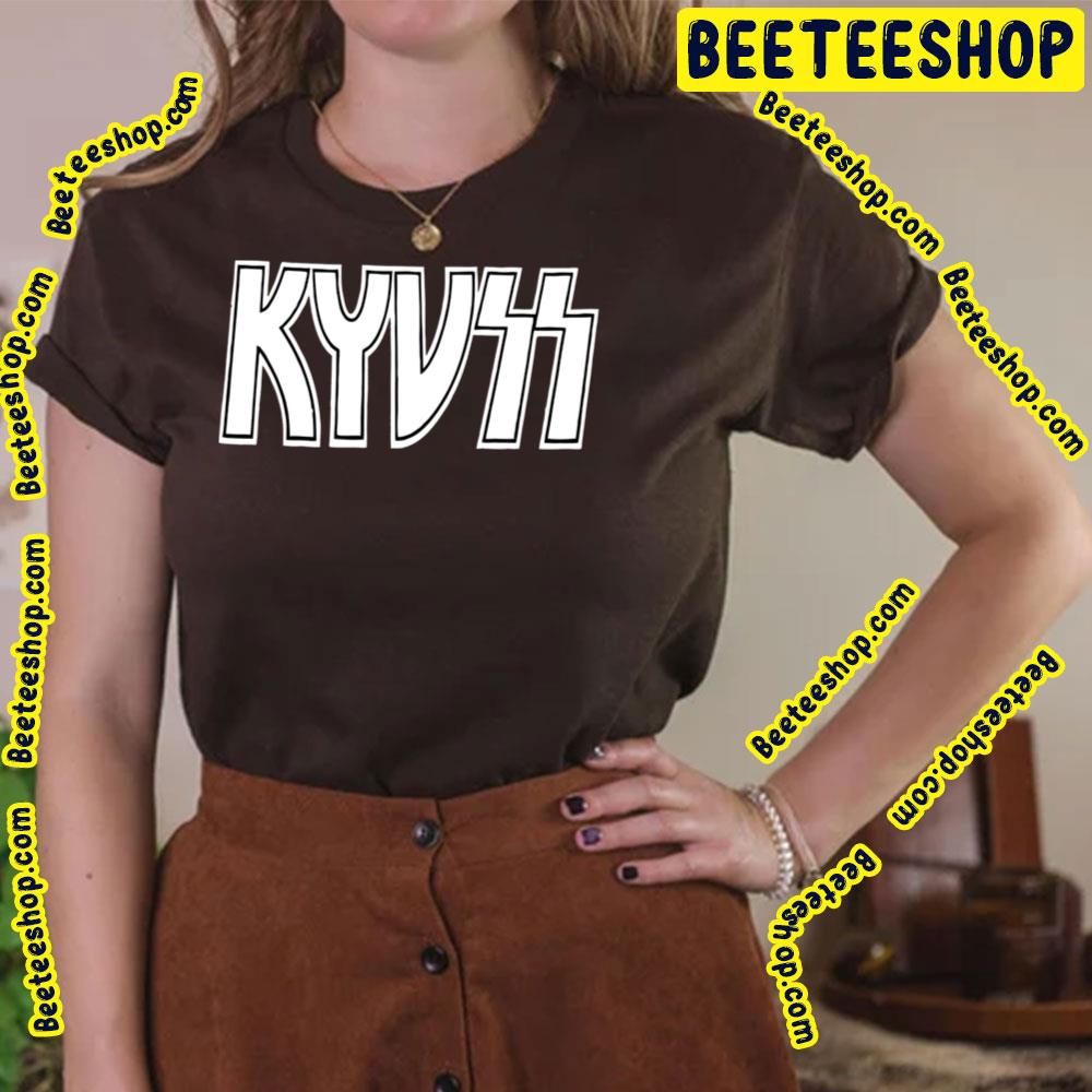 Black White Logo Kyuss Trending Unisex T-Shirt Black White Logo Kyuss Trending Unisex T-Shirt