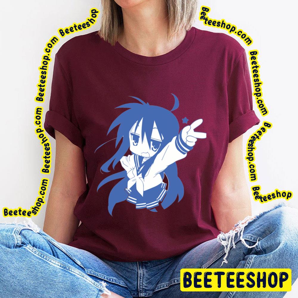 Blue Art Konata Izumi Lucky Star Trending Unisex T-Shirt Blue Art Konata Izumi Lucky Star Trending Unisex T-Shirt
