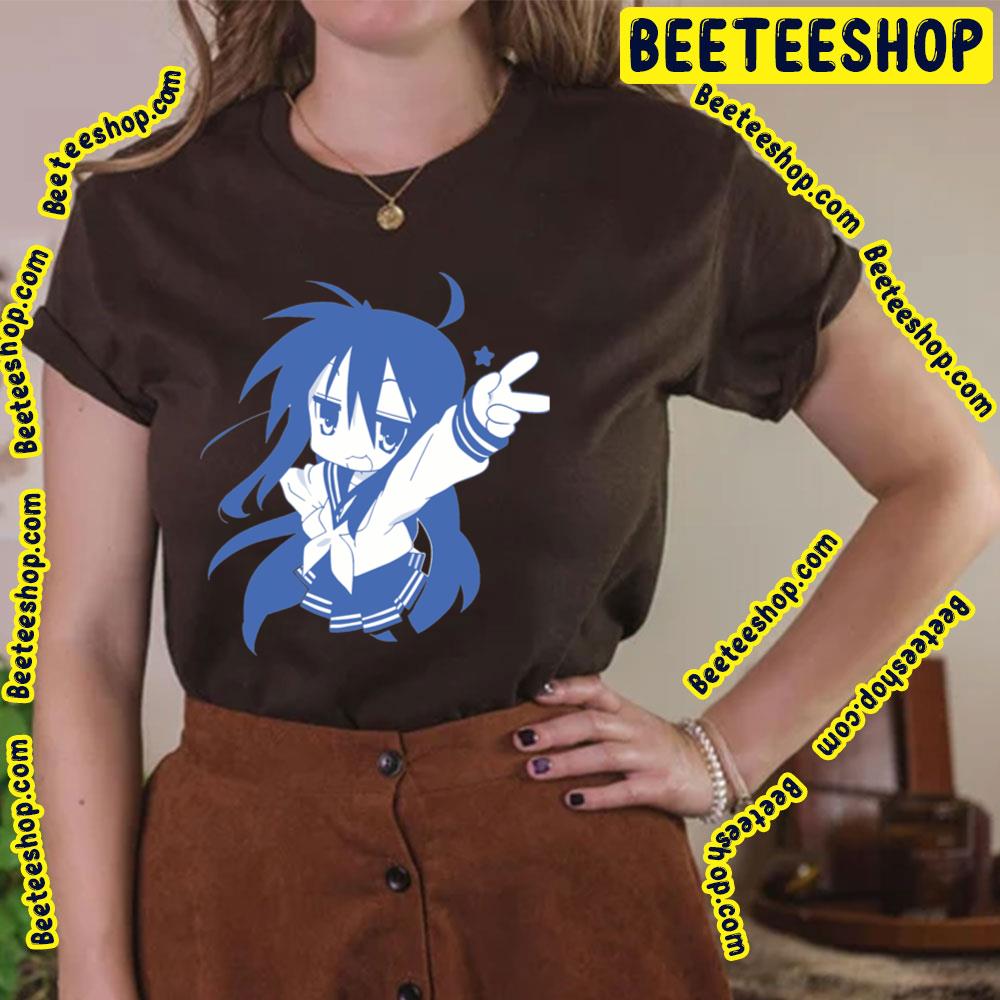 Blue Art Konata Izumi Lucky Star Trending Unisex T-Shirt Blue Art Konata Izumi Lucky Star Trending Unisex T-Shirt