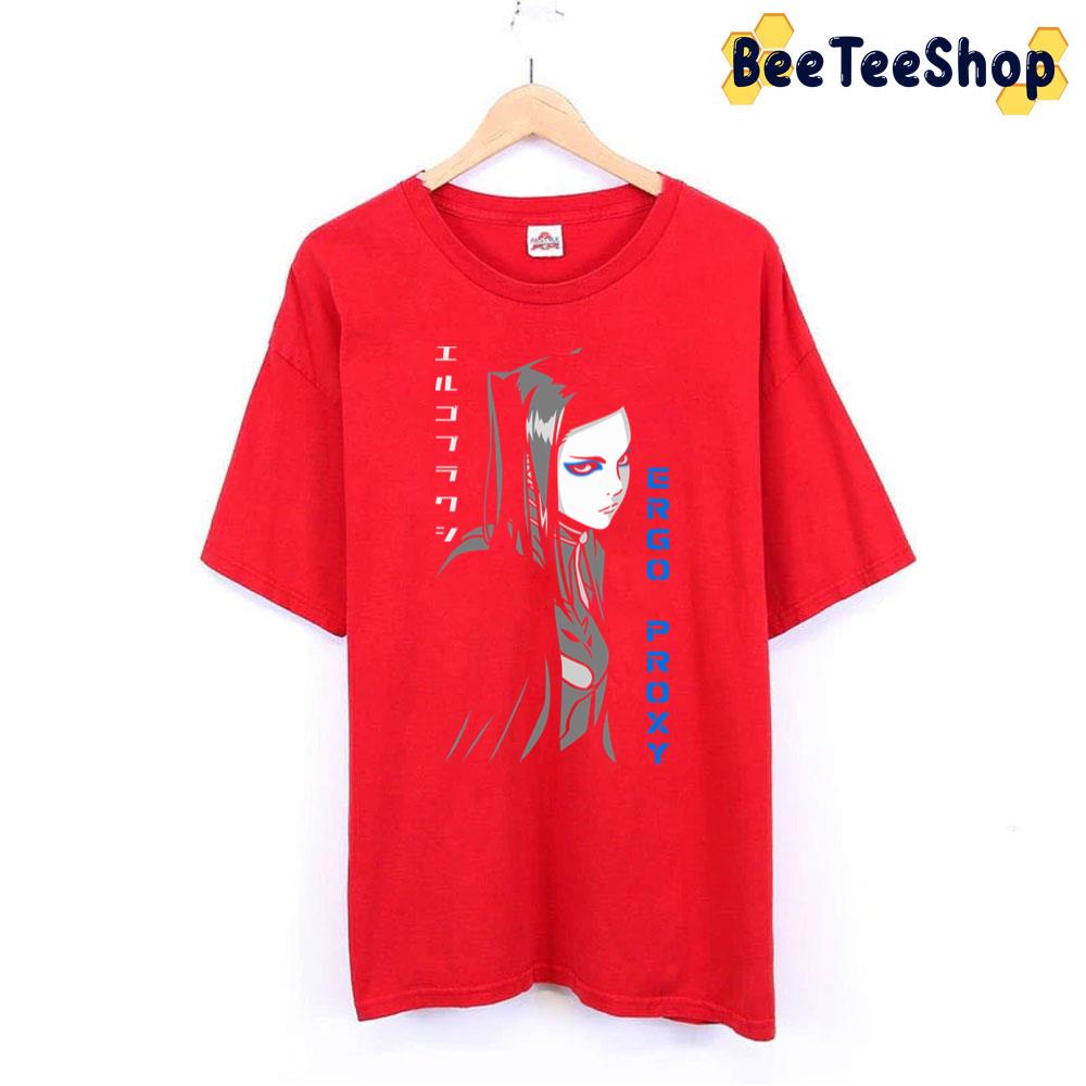 Blue Black Rel Mayer Ergo Proxy Trending Unisex T-Shirt Blue Black Rel Mayer Ergo Proxy Trending Unisex T-Shirt