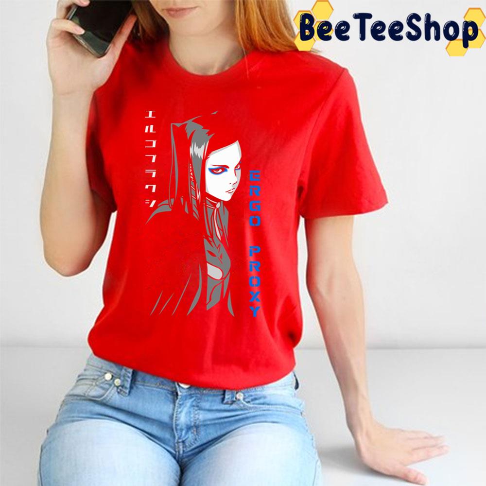 Blue Black Rel Mayer Ergo Proxy Trending Unisex T-Shirt Blue Black Rel Mayer Ergo Proxy Trending Unisex T-Shirt
