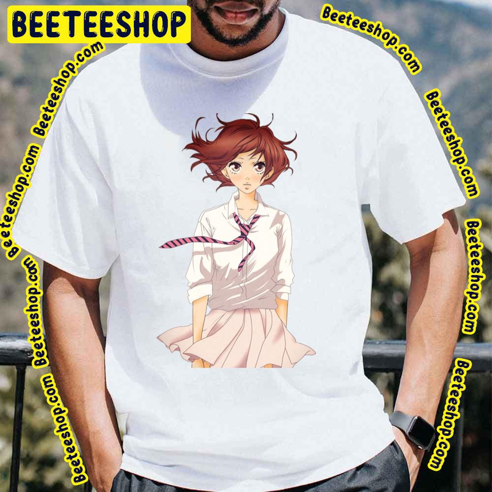 Blue Spring Ride Futaba Ao Haru Ride Fanart Trending Unisex T-Shirt Blue Spring Ride Futaba Ao Haru Ride Fanart Trending Unisex T-Shirt