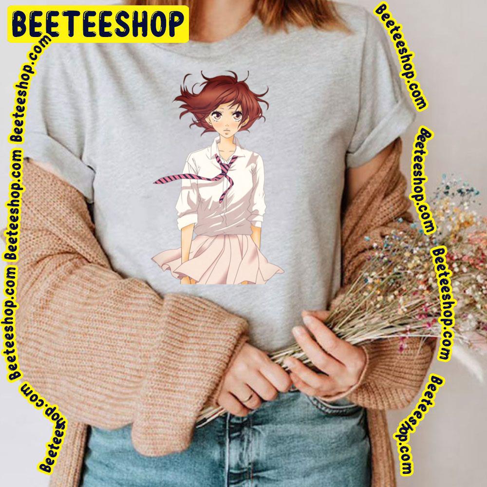 Blue Spring Ride Futaba Ao Haru Ride Fanart Trending Unisex T-Shirt Blue Spring Ride Futaba Ao Haru Ride Fanart Trending Unisex T-Shirt