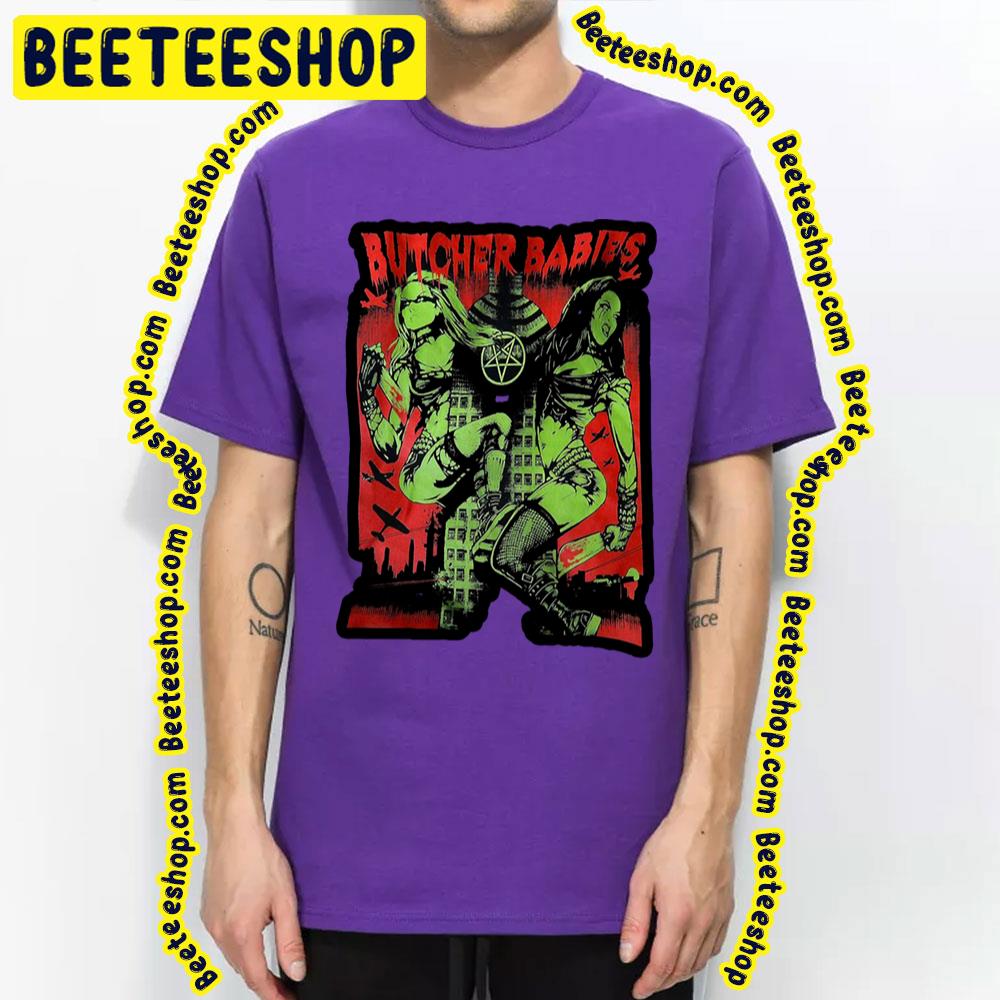 Butcher Babies Dancing Music Artwork Trending Unisex T-Shirt Butcher Babies Dancing Music Artwork Trending Unisex T-Shirt