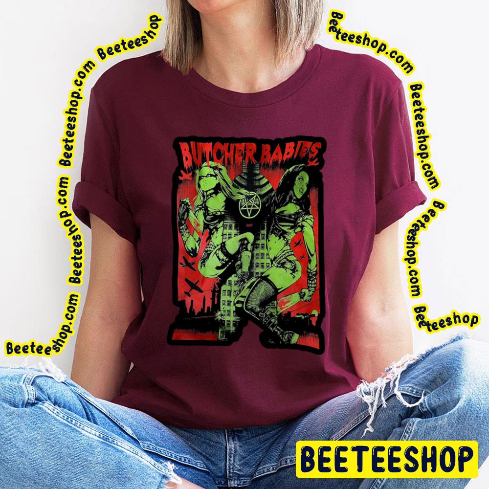 Butcher Babies Dancing Music Artwork Trending Unisex T-Shirt Butcher Babies Dancing Music Artwork Trending Unisex T-Shirt