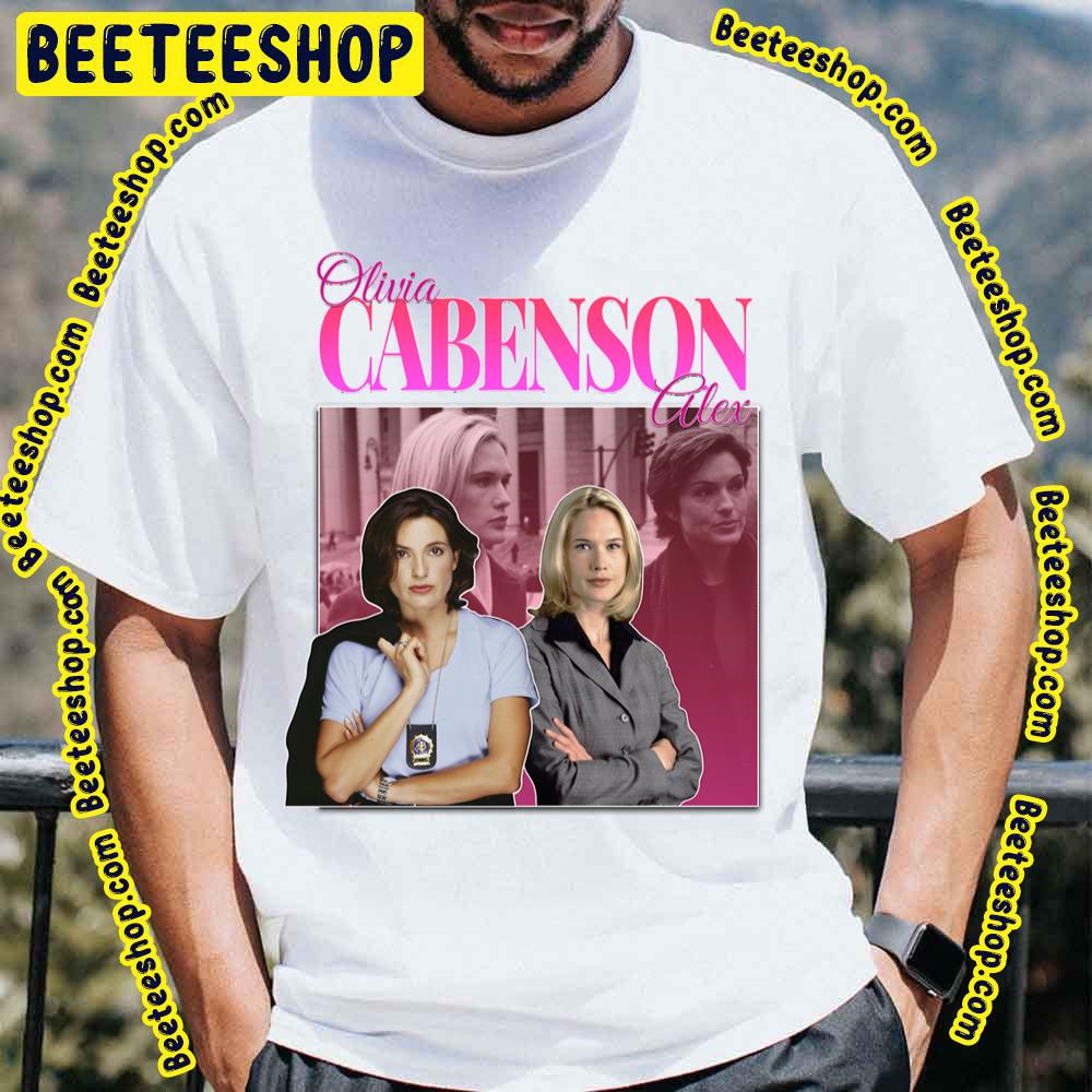 Cabenson Alex Cabot Olivia Benson 90s Inspired Vintage Homage Trending Unisex T-Shirt Cabenson Alex Cabot Olivia Benson 90s Inspired Vintage Homage Trending Unisex T-Shirt