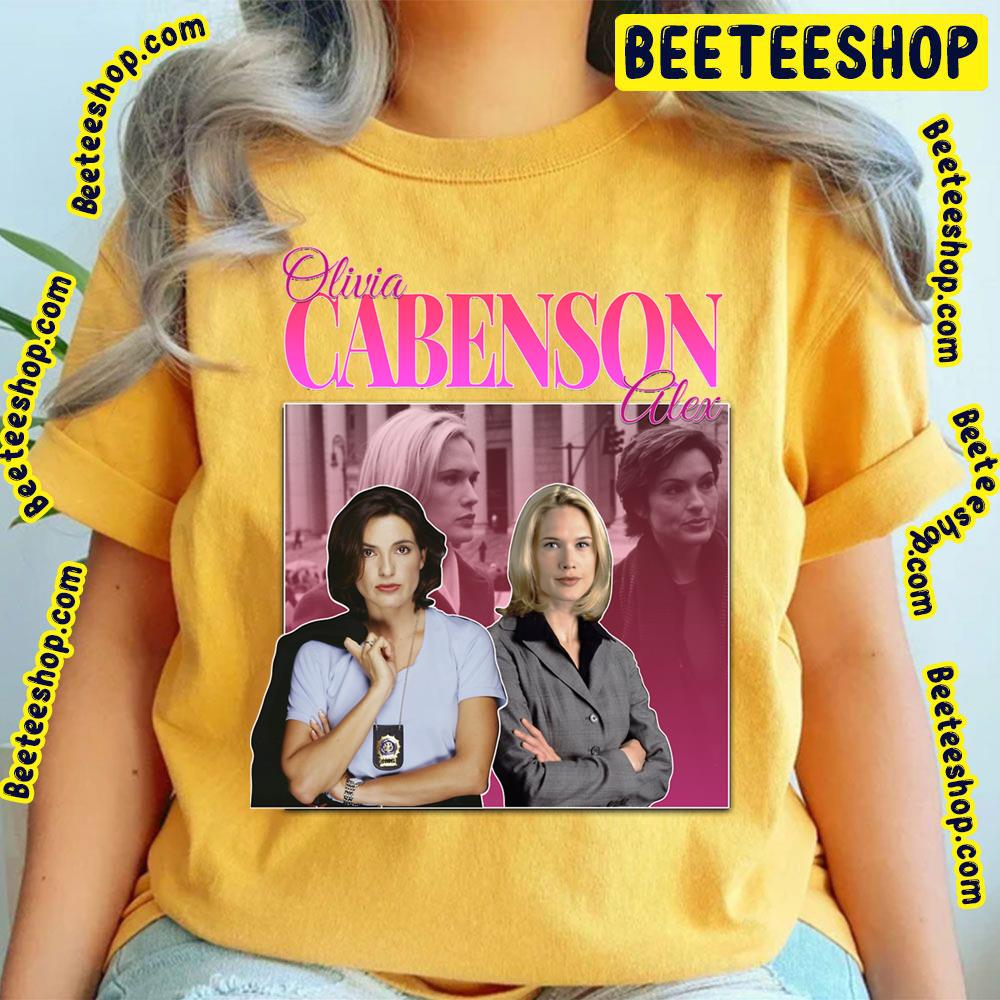 Cabenson Alex Cabot Olivia Benson 90s Inspired Vintage Homage Trending Unisex T-Shirt Cabenson Alex Cabot Olivia Benson 90s Inspired Vintage Homage Trending Unisex T-Shirt