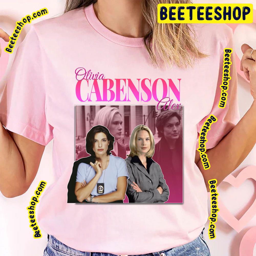 Cabenson Alex Cabot Olivia Benson 90s Inspired Vintage Homage Trending Unisex T-Shirt Cabenson Alex Cabot Olivia Benson 90s Inspired Vintage Homage Trending Unisex T-Shirt