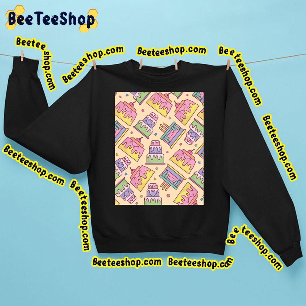 Cake Pattern Trending Unisex Sweatshirt Cake Pattern Trending Unisex Sweatshirt