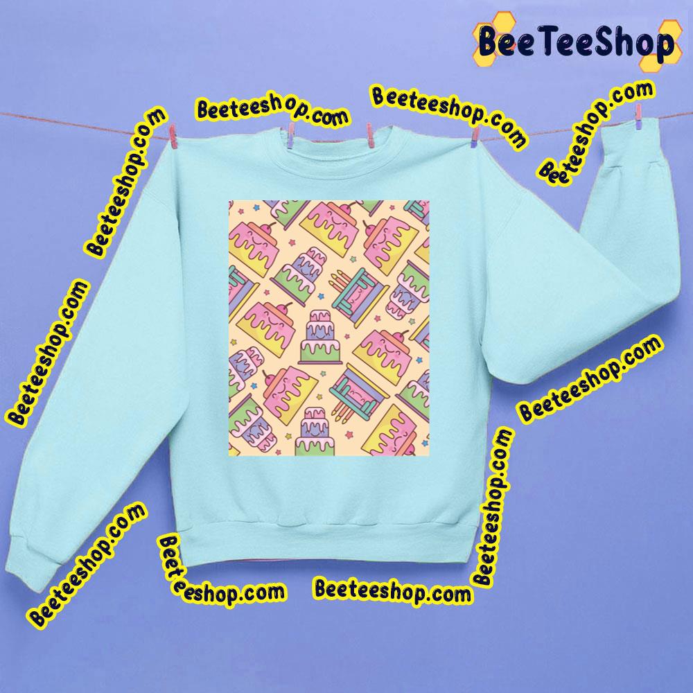 Cake Pattern Trending Unisex Sweatshirt Cake Pattern Trending Unisex Sweatshirt