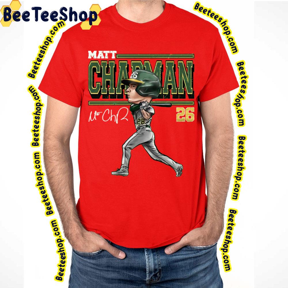 Cartoon 26 Matt Chapman Baseball Trending Unisex T-Shirt Cartoon 26 Matt Chapman Baseball Trending Unisex T-Shirt