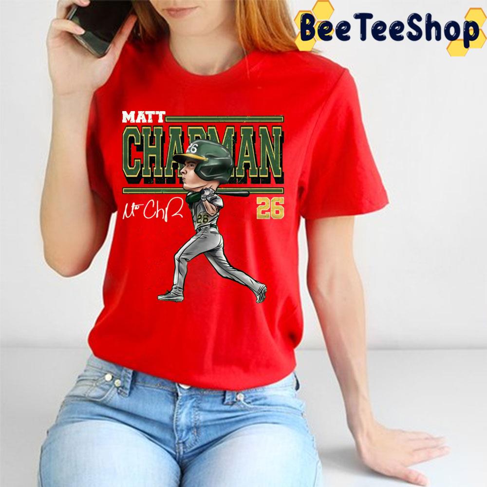 Cartoon 26 Matt Chapman Baseball Trending Unisex T-Shirt Cartoon 26 Matt Chapman Baseball Trending Unisex T-Shirt