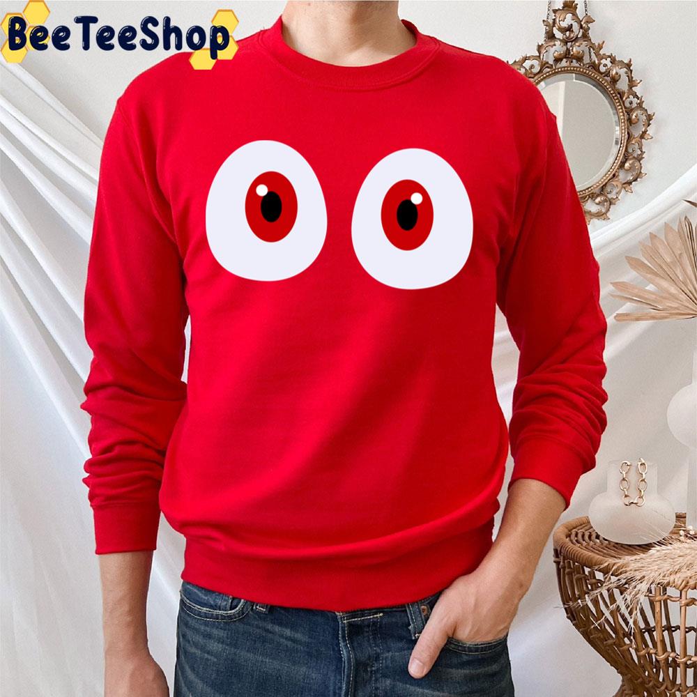 Cartoon Eyes Cute Drawing Larva Cartoon Trending Unisex T-Shirt Cartoon Eyes Cute Drawing Larva Cartoon Trending Unisex T-Shirt