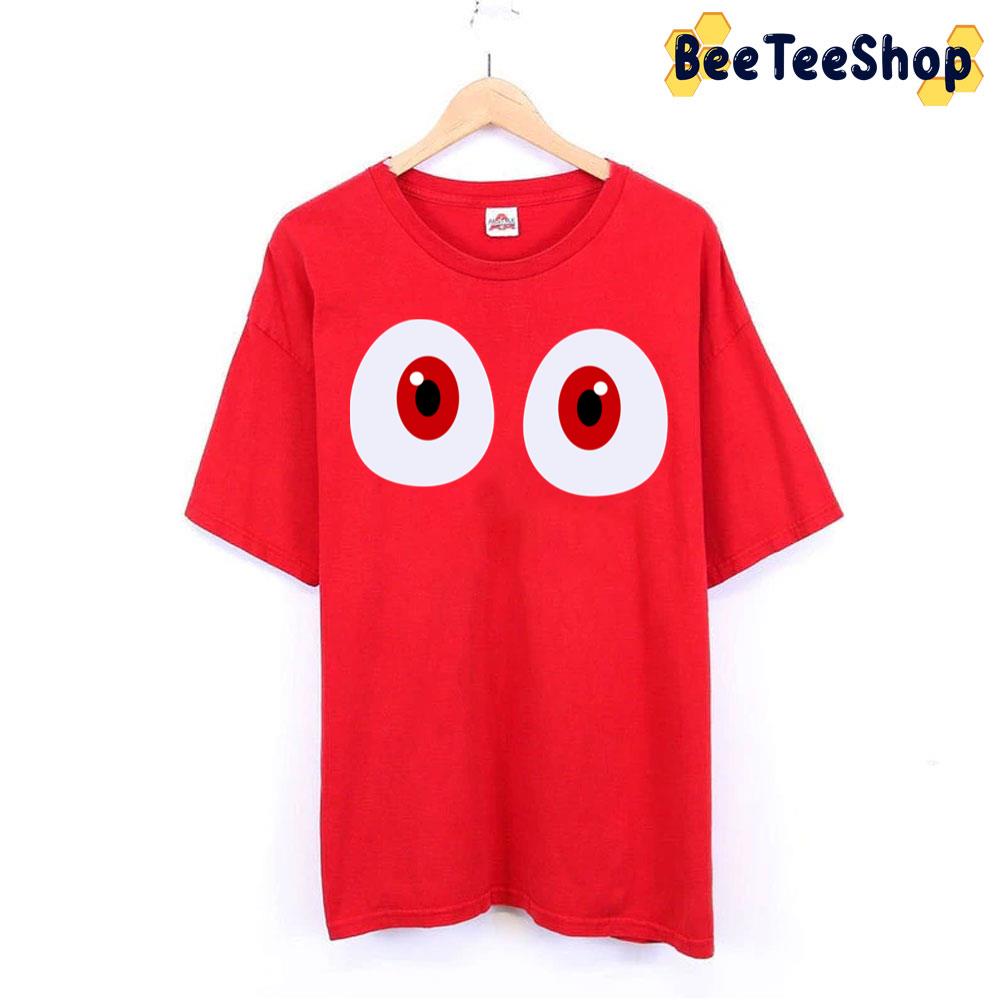 Cartoon Eyes Cute Drawing Larva Cartoon Trending Unisex T-Shirt Cartoon Eyes Cute Drawing Larva Cartoon Trending Unisex T-Shirt