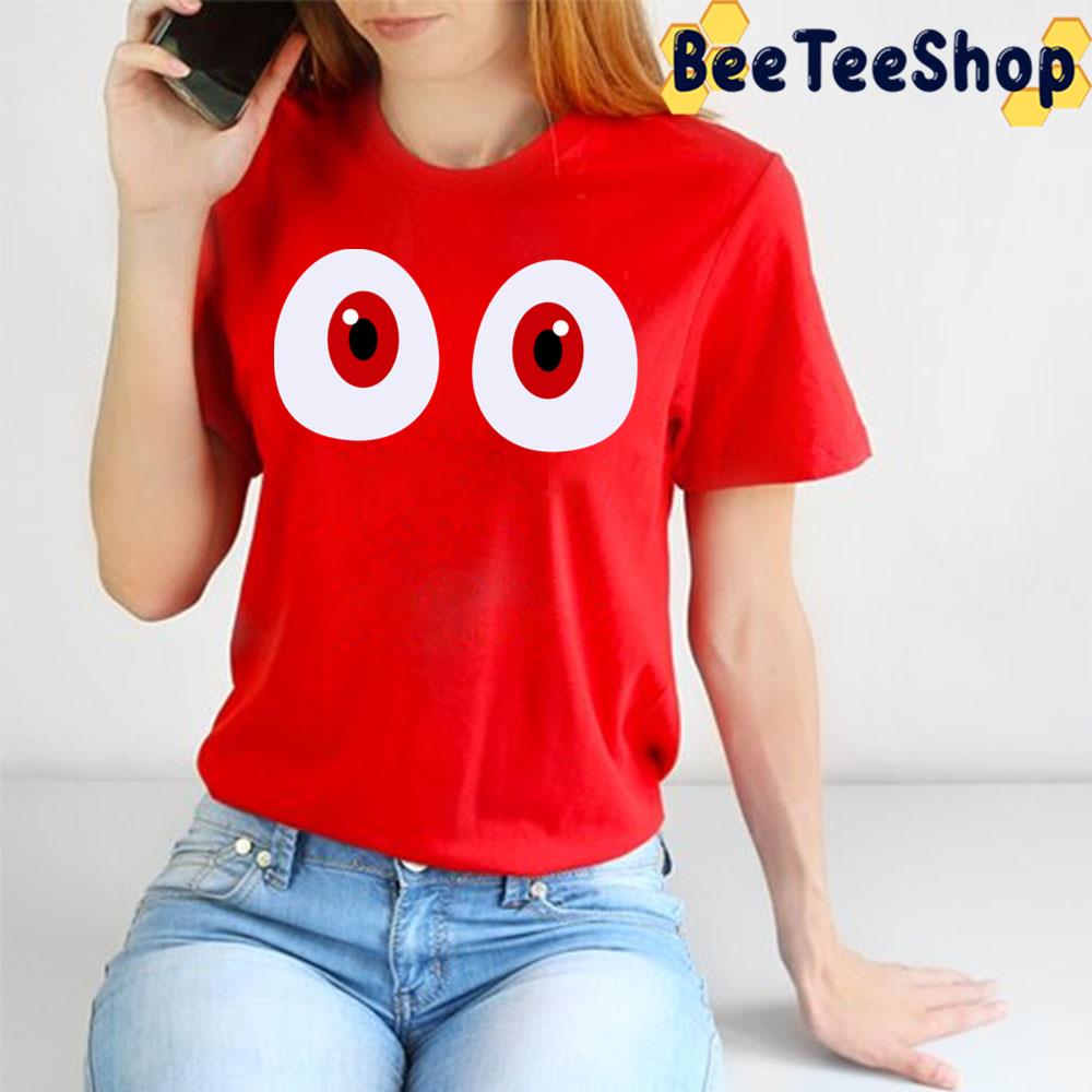Cartoon Eyes Cute Drawing Larva Cartoon Trending Unisex T-Shirt Cartoon Eyes Cute Drawing Larva Cartoon Trending Unisex T-Shirt