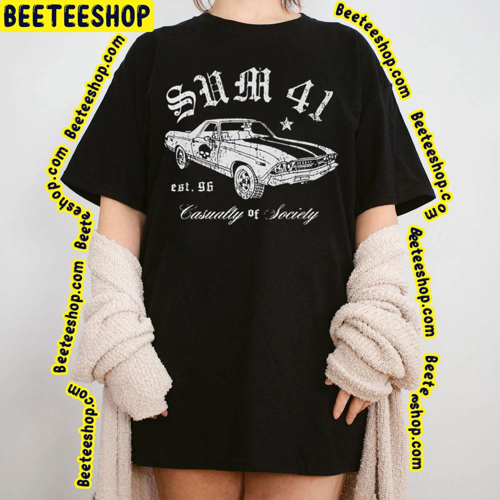 Casualty Of Society Sum 41 Trending Unisex T-Shirt Casualty Of Society Sum 41 Trending Unisex T-Shirt