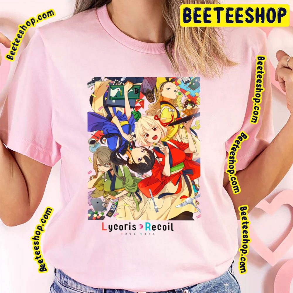 Characters Lycoris Recoil Trending Unisex T-Shirt Characters Lycoris Recoil Trending Unisex T-Shirt