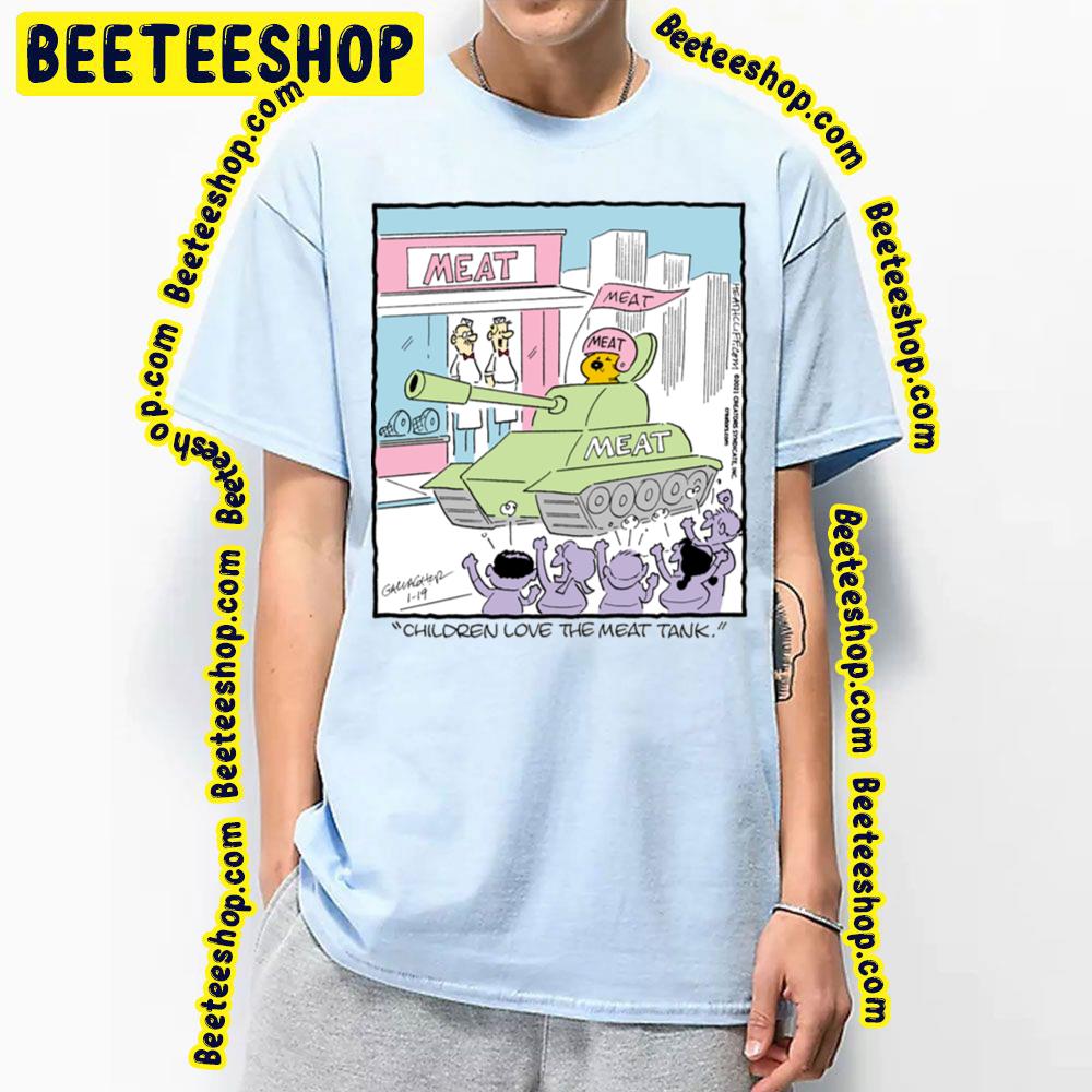 Children Love The Meat Tank Heathcliff Comic Strip Trending Unisex T-Shirt Children Love The Meat Tank Heathcliff Comic Strip Trending Unisex T-Shirt