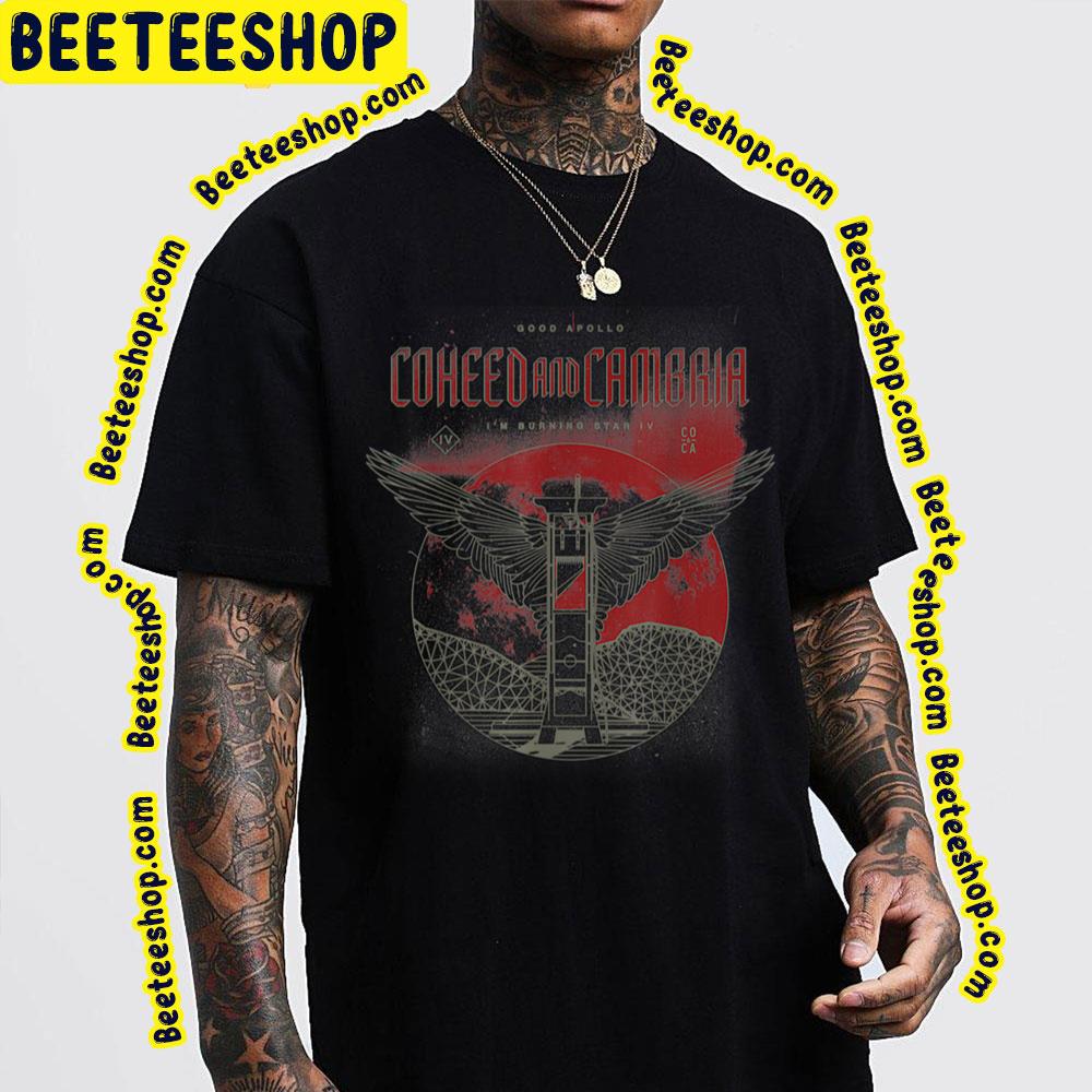 Coheed And Cambria Death Moon Trending Unisex T-Shirt Coheed And Cambria Death Moon Trending Unisex T-Shirt