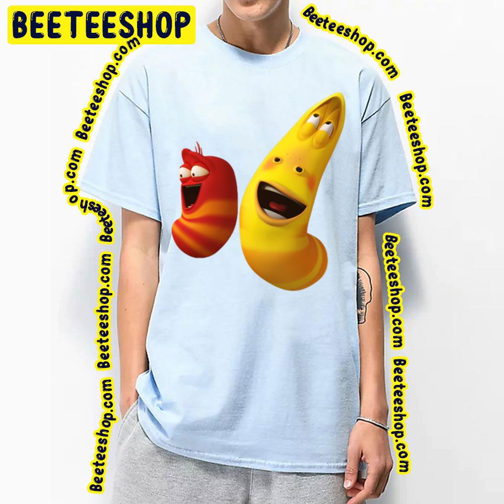 Comic Show Larva Red And Yellow Trending Unisex T-Shirt Comic Show Larva Red And Yellow Trending Unisex T-Shirt