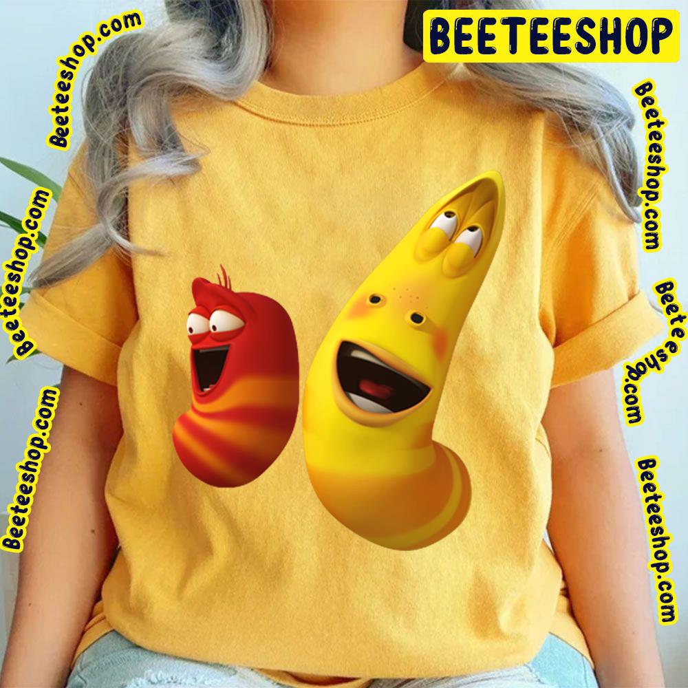 Comic Show Larva Red And Yellow Trending Unisex T-Shirt Comic Show Larva Red And Yellow Trending Unisex T-Shirt