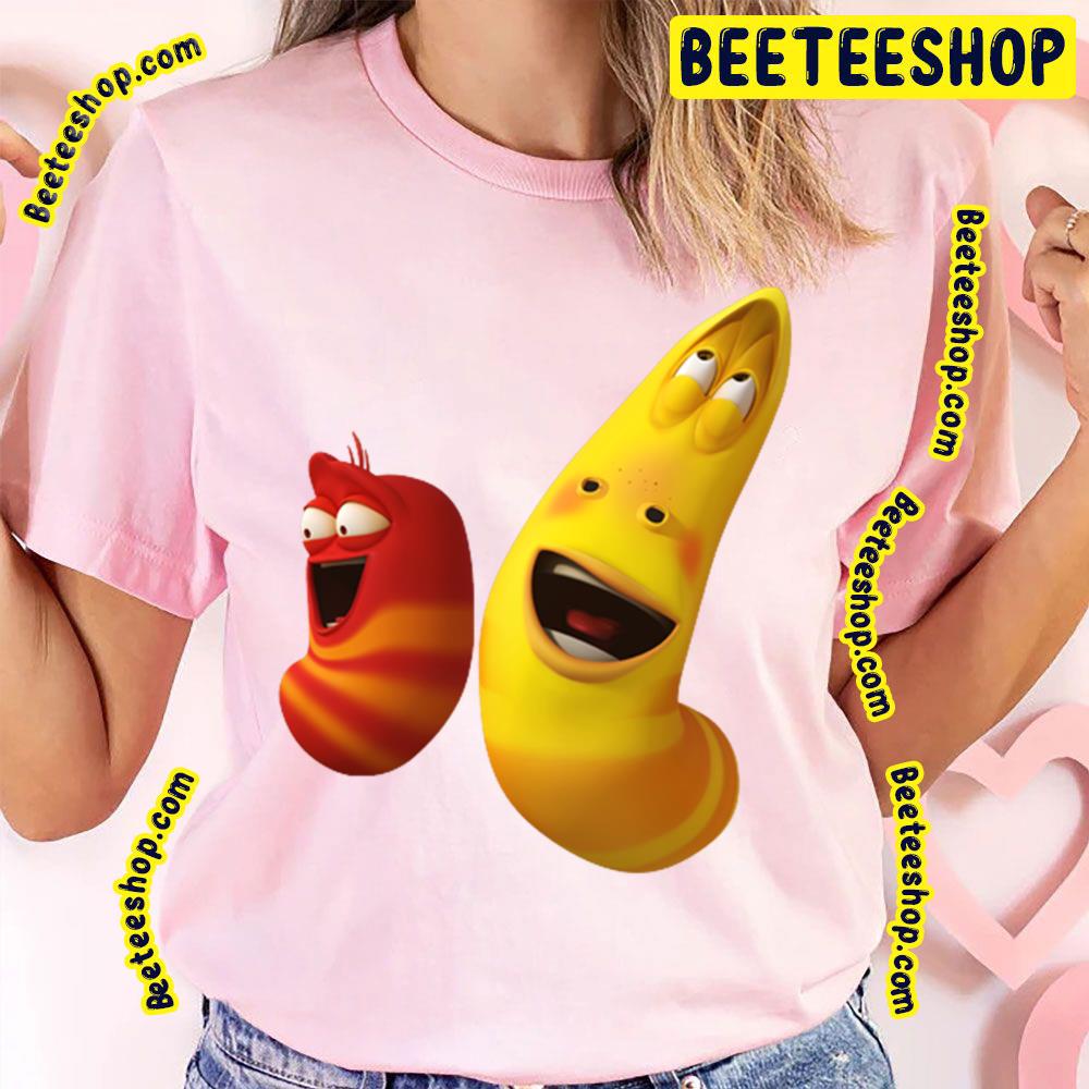 Comic Show Larva Red And Yellow Trending Unisex T-Shirt Comic Show Larva Red And Yellow Trending Unisex T-Shirt
