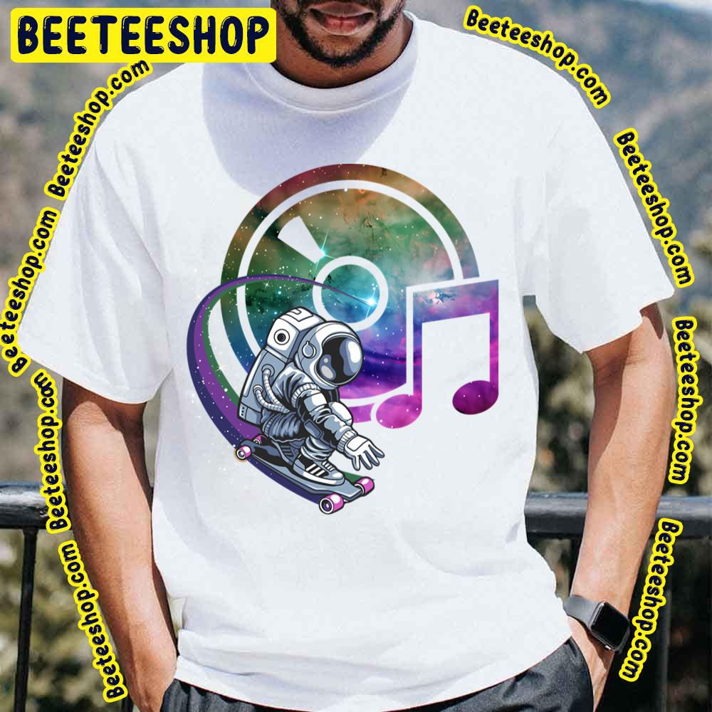 Cosmic Sound Skateboard Astronaut Trending Unisex T-Shirt Cosmic Sound Skateboard Astronaut Trending Unisex T-Shirt