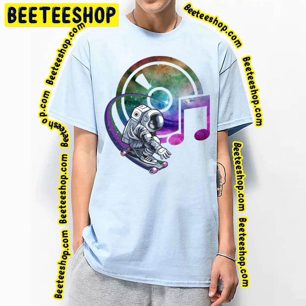 Cosmic Sound Skateboard Astronaut Trending Unisex T-Shirt Cosmic Sound Skateboard Astronaut Trending Unisex T-Shirt