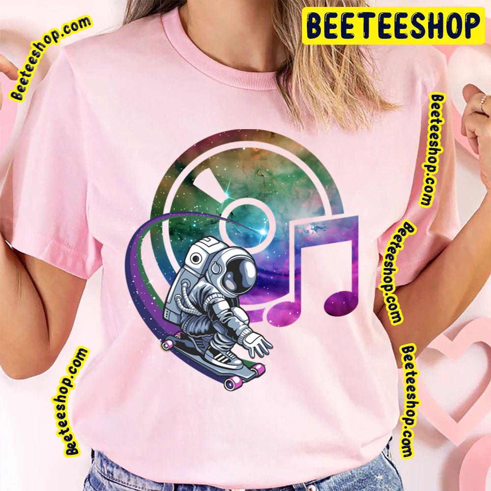 Cosmic Sound Skateboard Astronaut Trending Unisex T-Shirt Cosmic Sound Skateboard Astronaut Trending Unisex T-Shirt