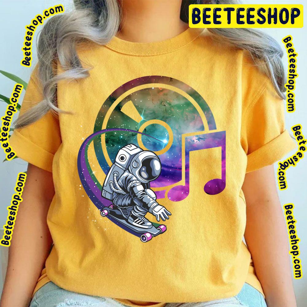 Cosmic Sound Skateboard Astronaut Trending Unisex T-Shirt Cosmic Sound Skateboard Astronaut Trending Unisex T-Shirt