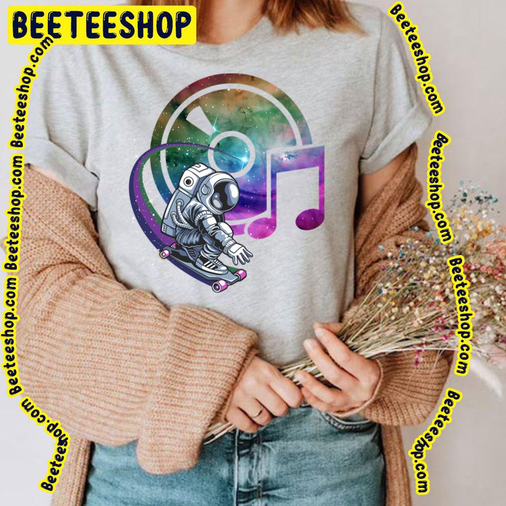 Cosmic Sound Skateboard Astronaut Trending Unisex T-Shirt Cosmic Sound Skateboard Astronaut Trending Unisex T-Shirt