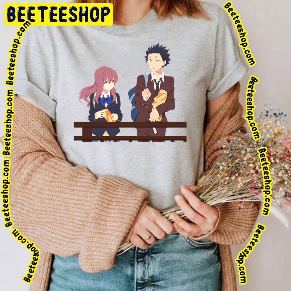Cute A Silent Voice Nishimiya Shouko Ishida Shoya Trending Unisex T-Shirt Cute A Silent Voice Nishimiya Shouko Ishida Shoya Trending Unisex T-Shirt